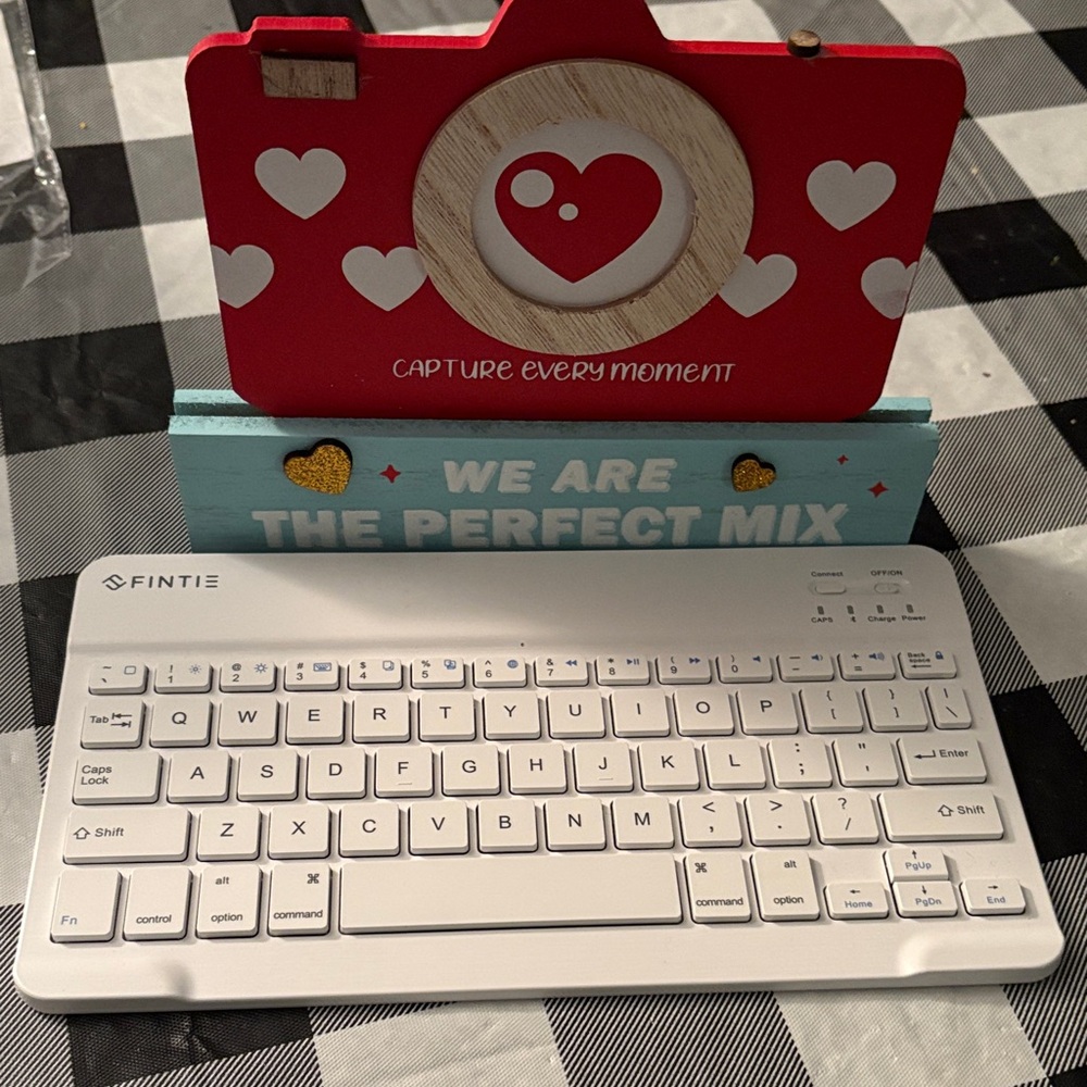 White Tablet Keyboard